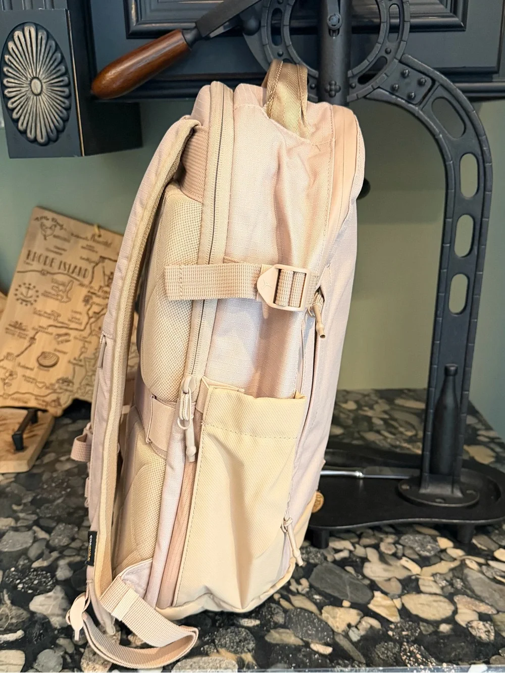 JORDAN Cordura 29L Franchise Cordura Logo Backpack Legend MD Brown Backpack